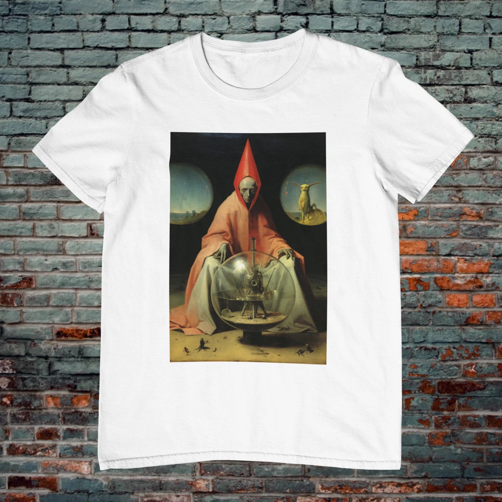 Hieronymus Bosch T shirt Art T shirt Renaissance Garden Of Earthly Delights