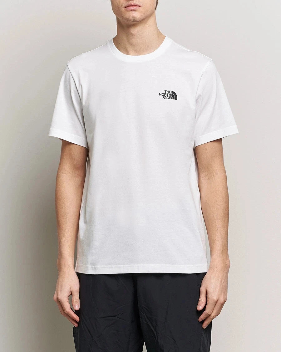 The North Face Crew Neck Slim Fit  T-Shirt White