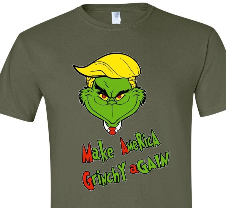 MAGA Grinch - Make America Grinchy Again - Youth & Adult Sizes - Unisex