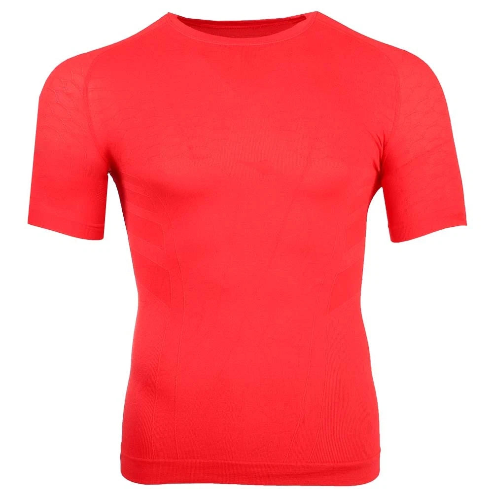 diadora Act Crew Neck Short Sleeve Athletic T-Shirt Mens Red Casual Tops 173441-