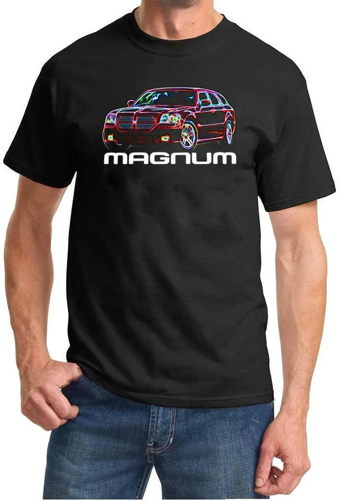 2004-08 Magnum Classic Neon Design Tshirt NEW