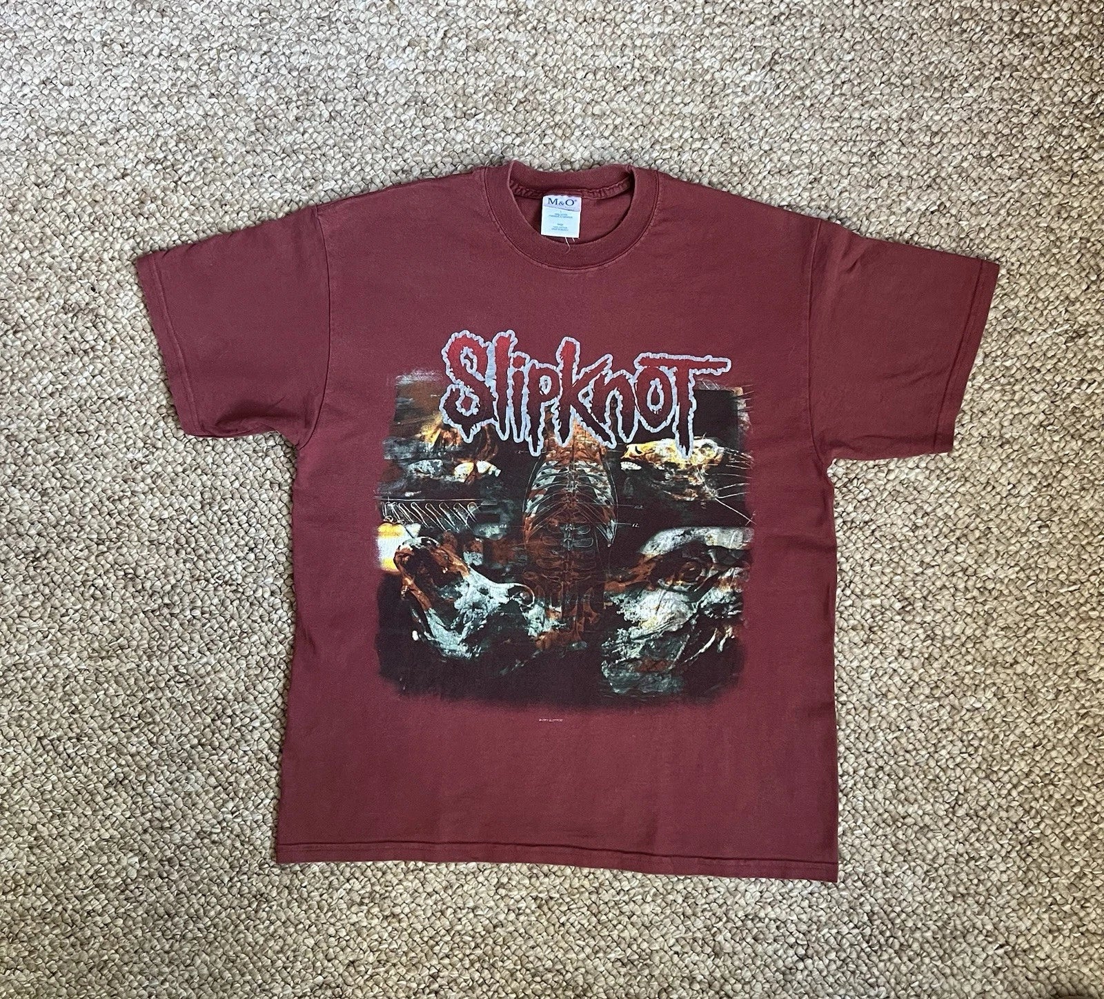 Vintage Slipknot Iowa Tshirt 2001  Sz L