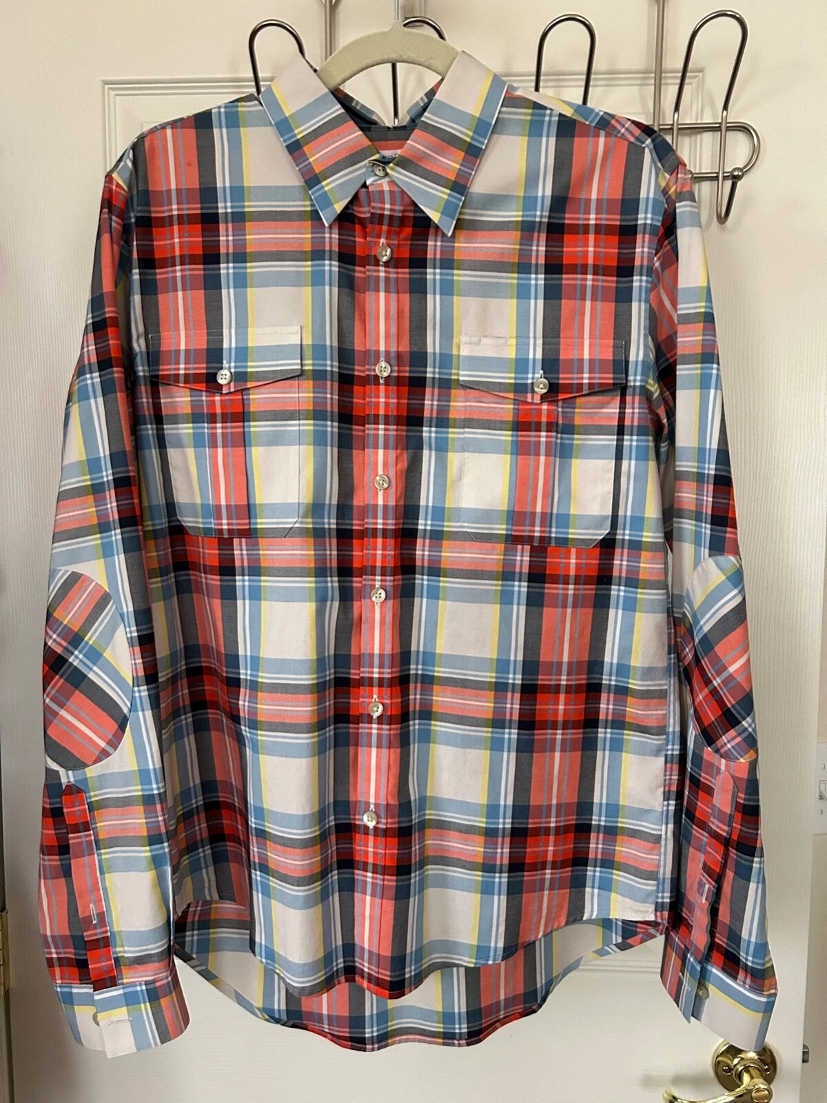 Opening Ceremony x Uniqlo Street Fashion Multicolor Button Down Shirt Size L-