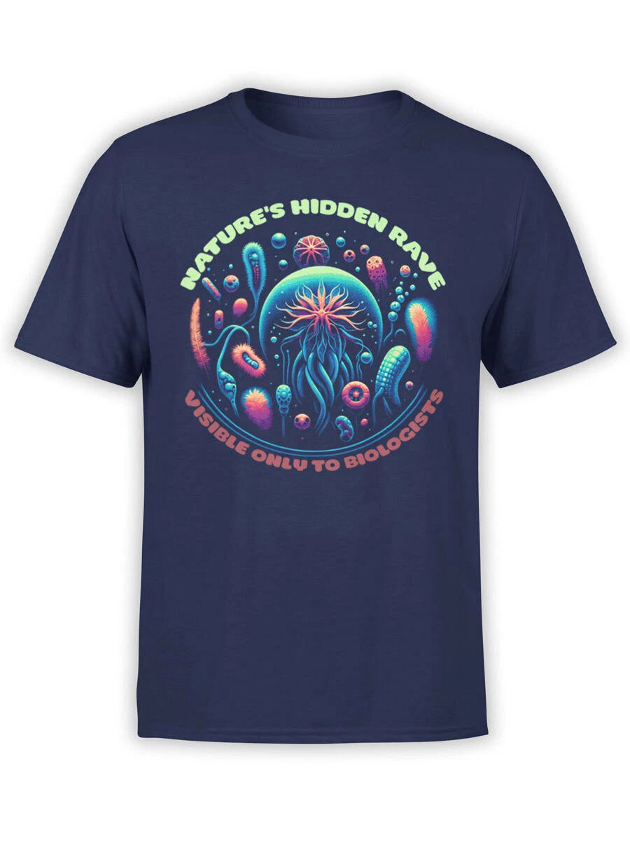FANTUCCI Biologist T-Shirt Collection | Hidden Microbial Rave T-Shirt | Unisex