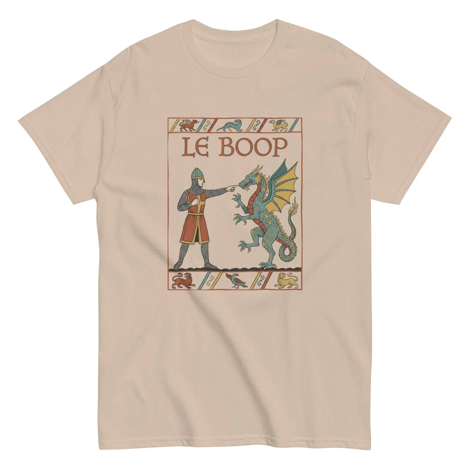 Le Boop Dragon T-Shirt | Medieval | Cute Fantasy Tee | Nose Booper Gift | S-5XL