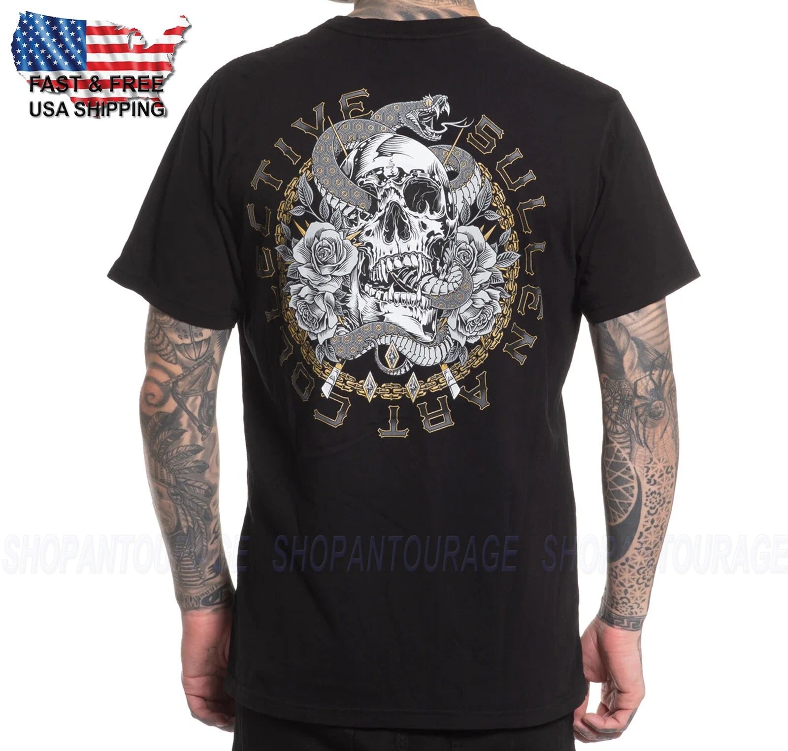 Sullen Art Collective Rituals Premium Fit SCM7058 T-Shirt For Men