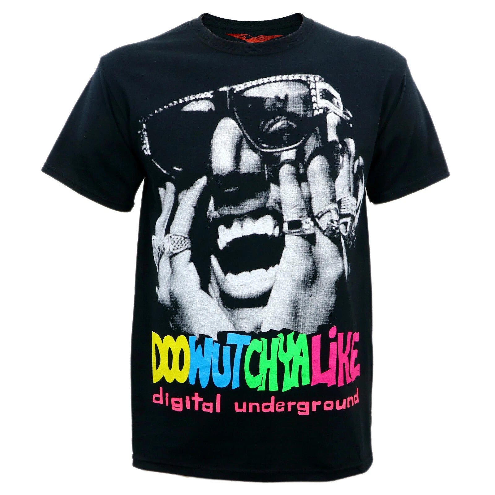 Authentic DIGITAL UNDERGROUND Doowutchyalike Slim-Fit T-Shirt Black 2XL NEW