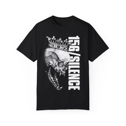 156/SILENCE Skull Crown T-shirt, Edgy , Unisex Shirt, Band Merch