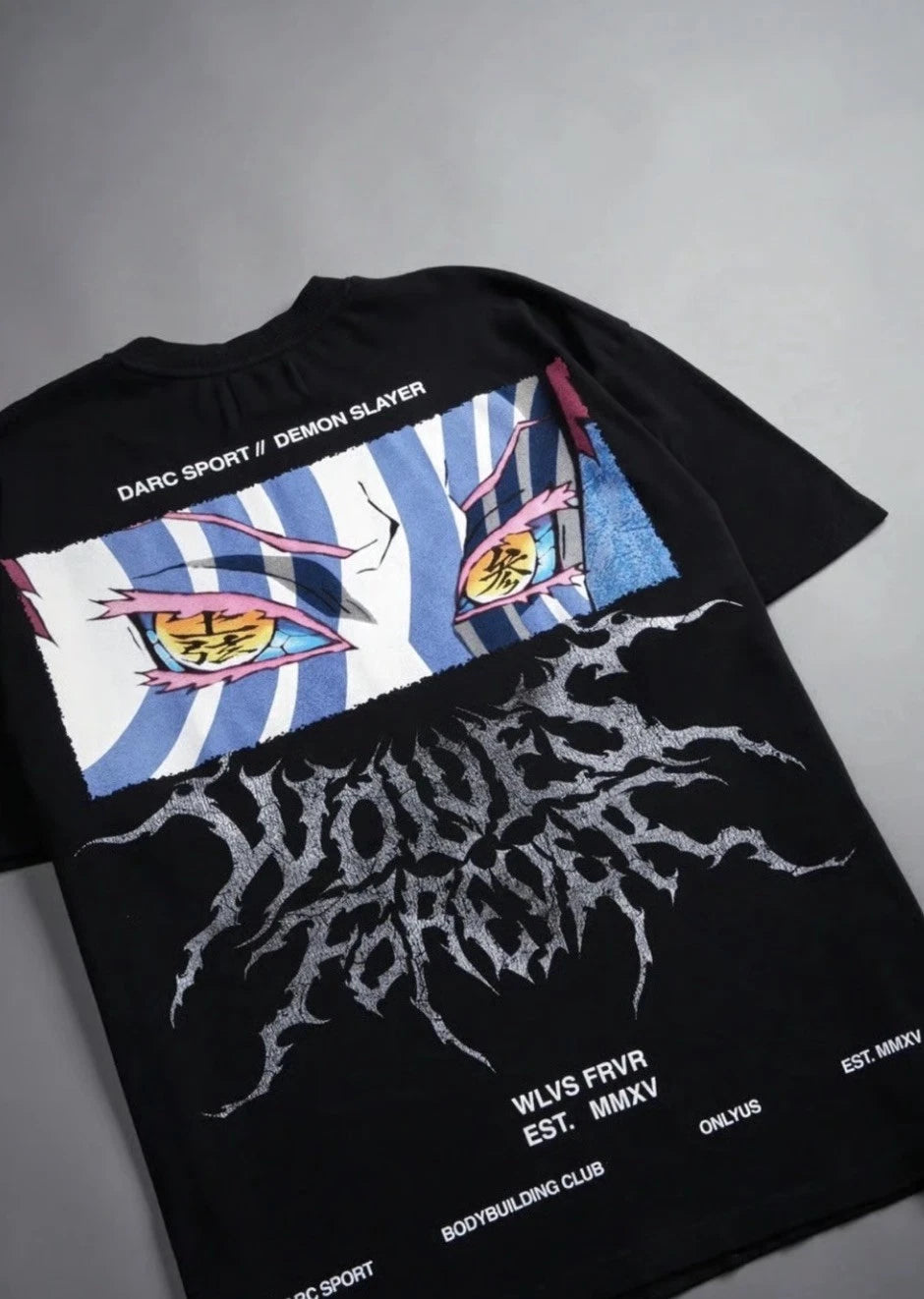 DARC SPORT DEMON SLAYER AKAZA SHIRT BLACK XL