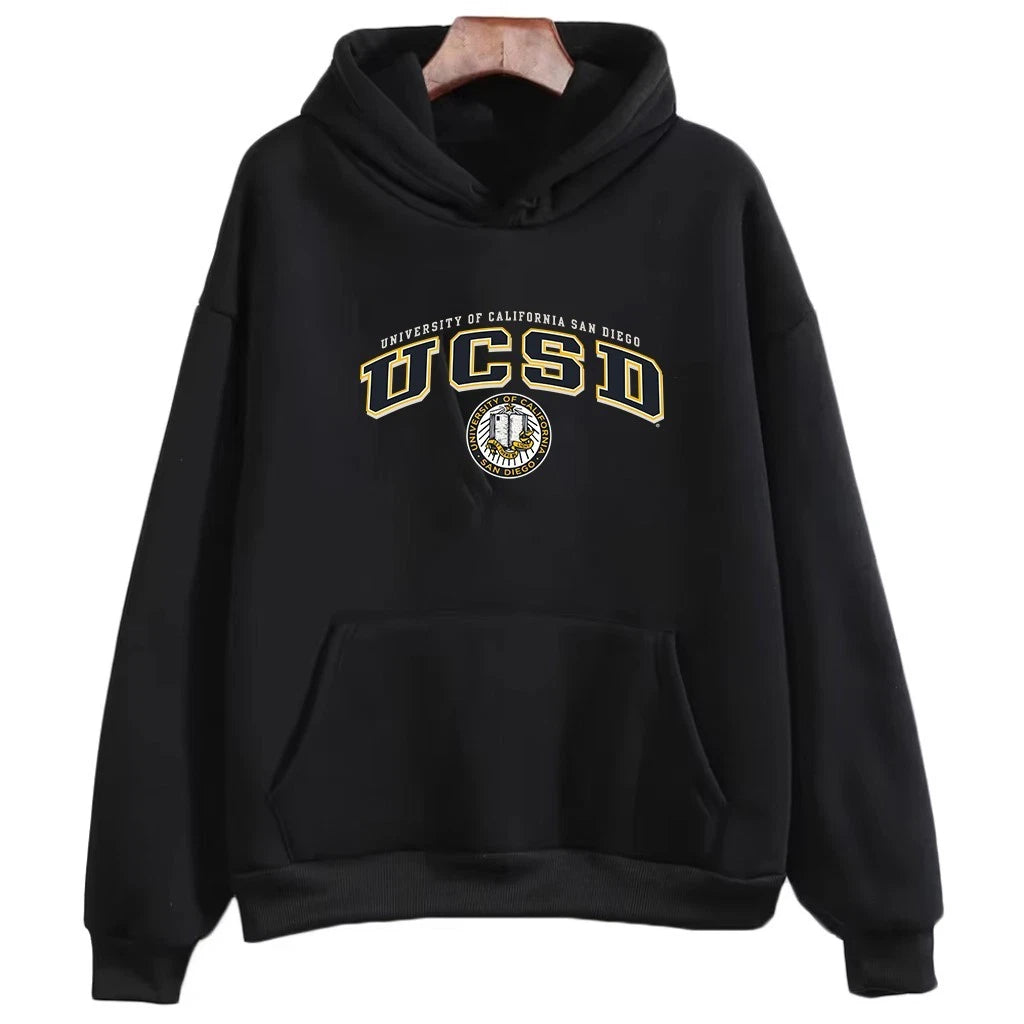 San Diego Sweatshirt UCSD Hoodie 1990s University California T-shirt