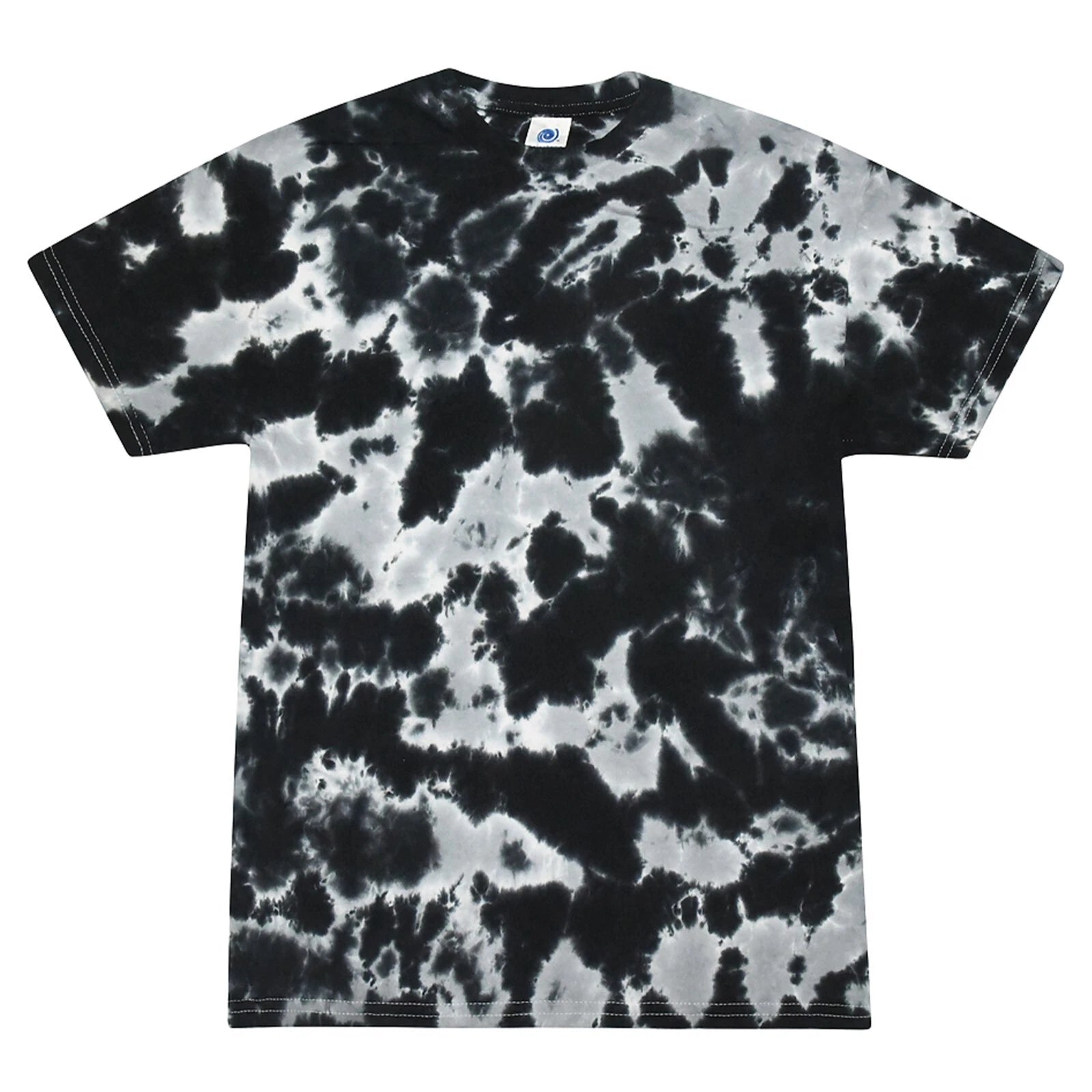 MultiBlack Tie Dye T-Shirts  Adult  & Kids Sizes Cotton Colortone