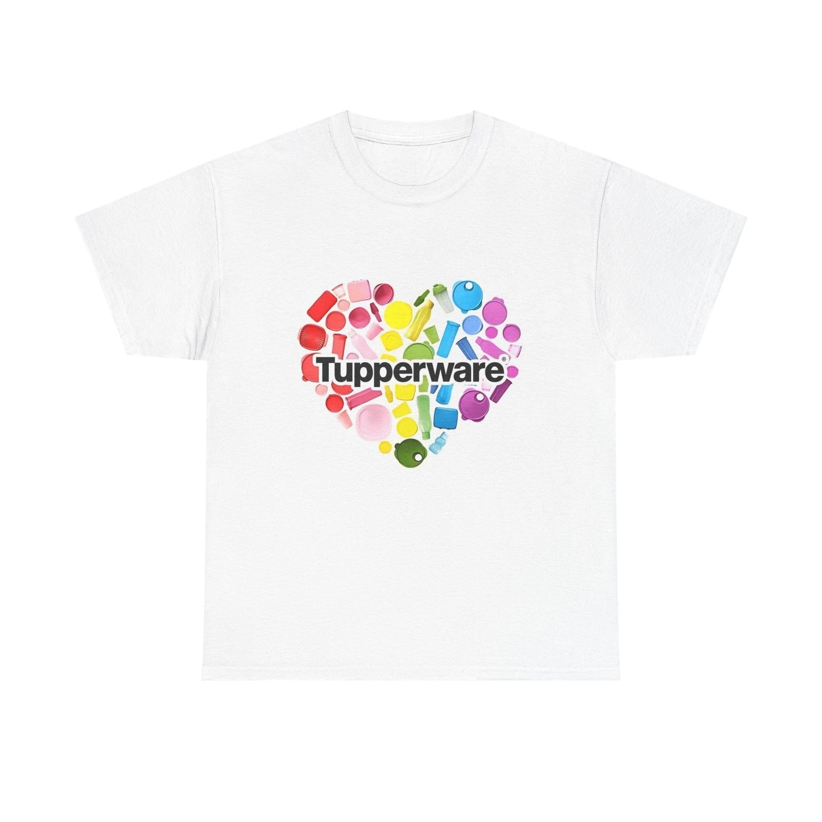 Tupperware Lover Unisex Heavy Cotton Tee, Gift for Foodies, Kitchen Humor Shirt,