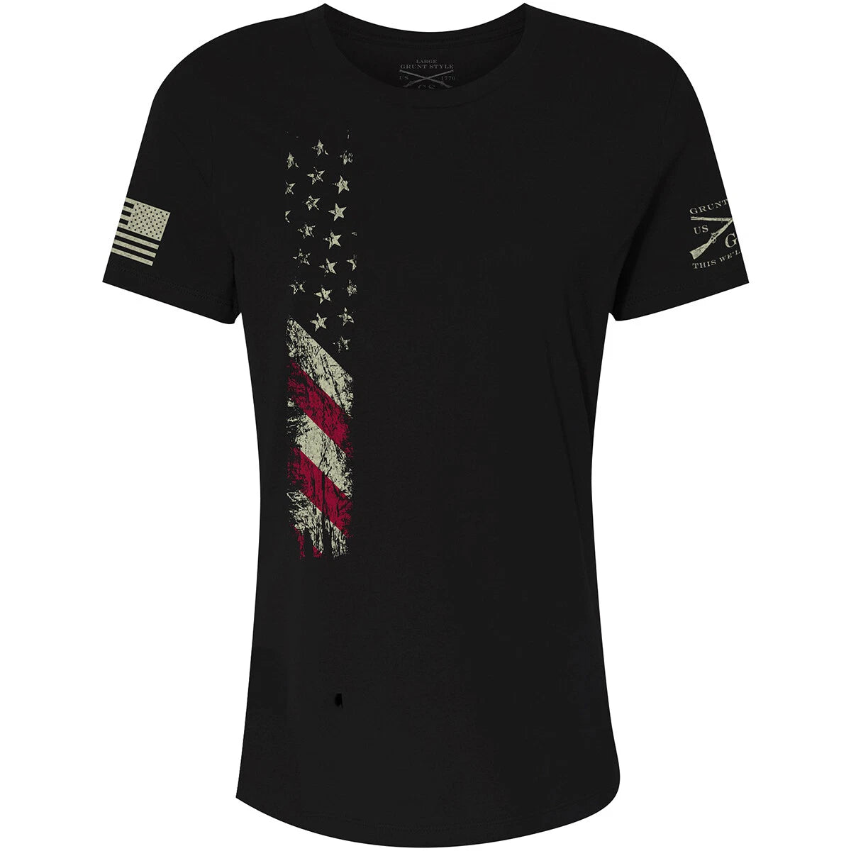 Grunt Style Women's Relaxed Fit True Colors T-Shirt - Black