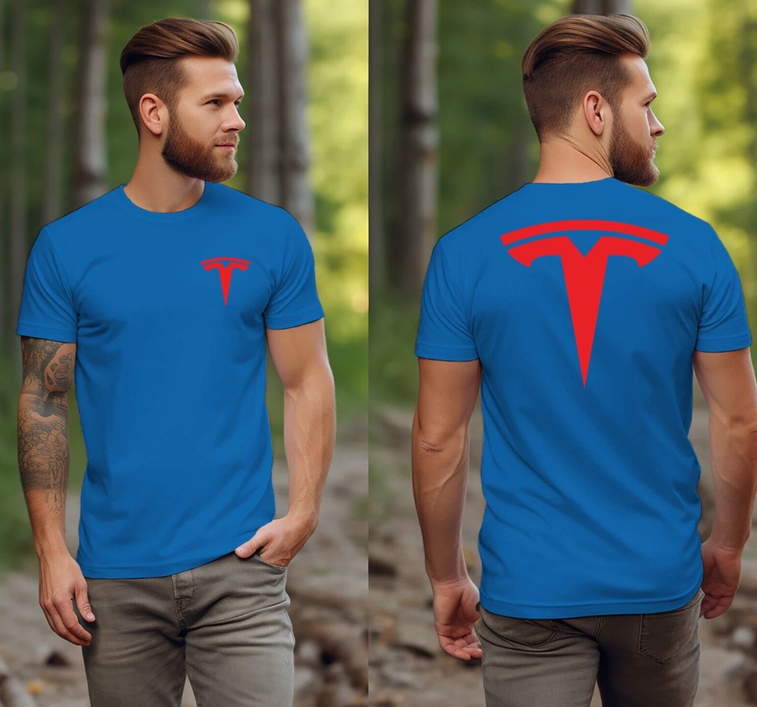 Tesla Motor Cyber Truck Elon Musk SpaceX Space X Optimus Royal Tee T-Shirt S/5XL