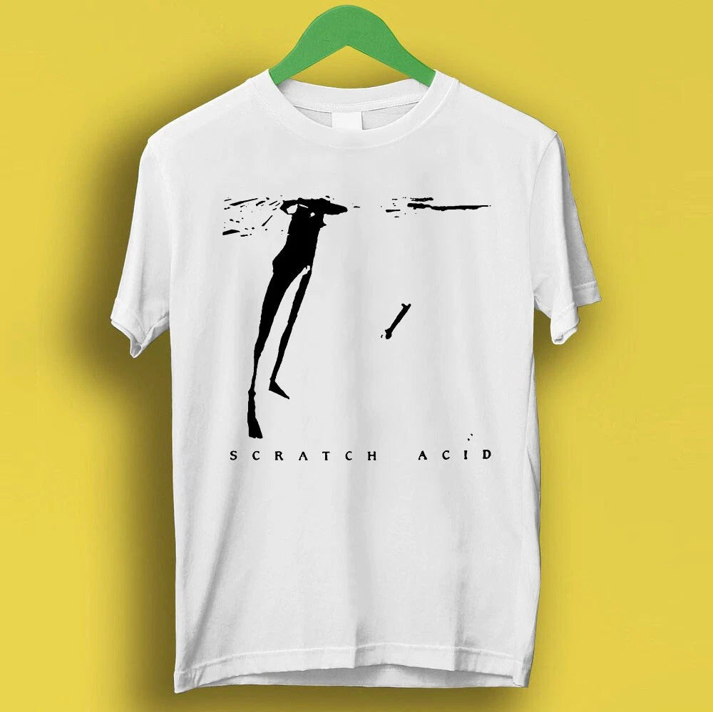 Scratch Acid Post Punk Rock Retro Cool Top Tee T Shirt P2536