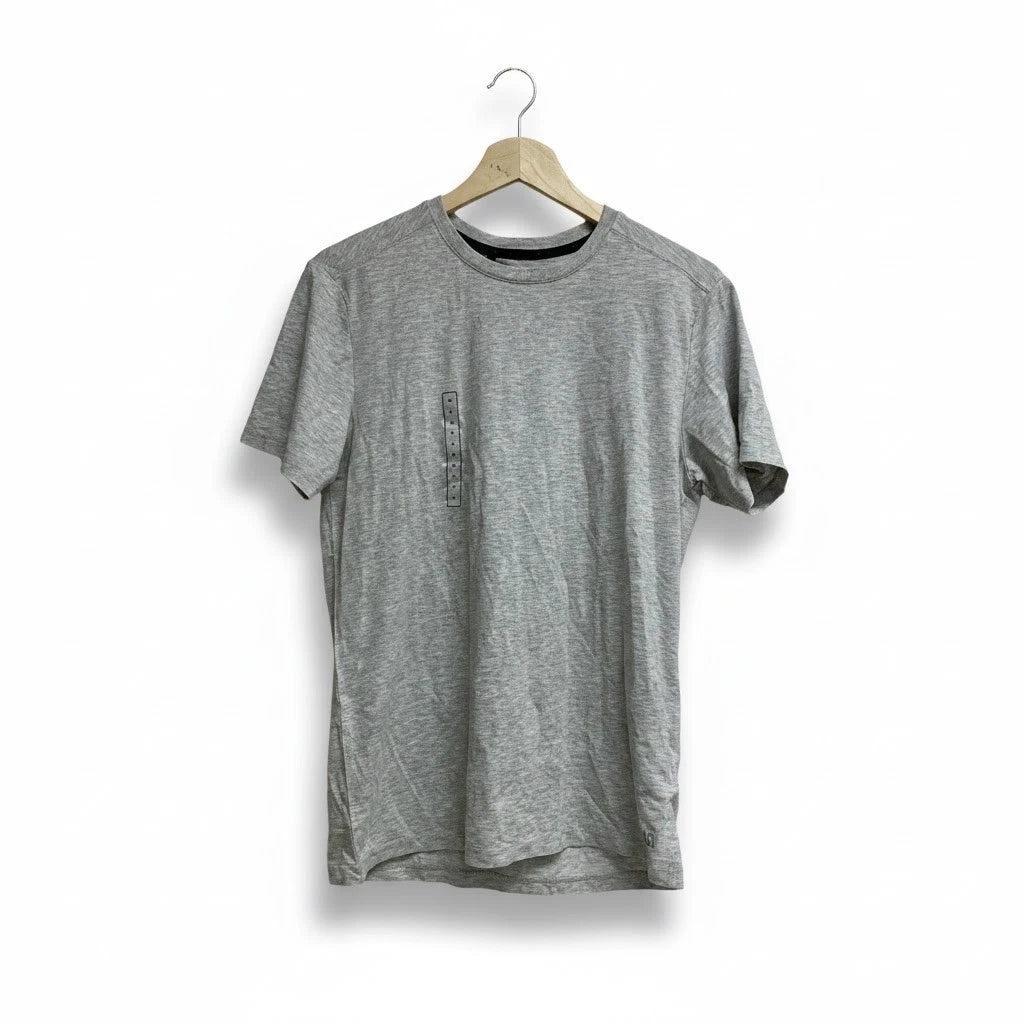 VRST MAX100328H Mens Essential Tee Light Heather Grey Short Sleeve