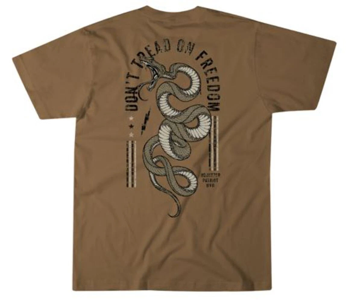 Howitzer Style Men's T-Shirt Freedom Defend Military Grunt MFG