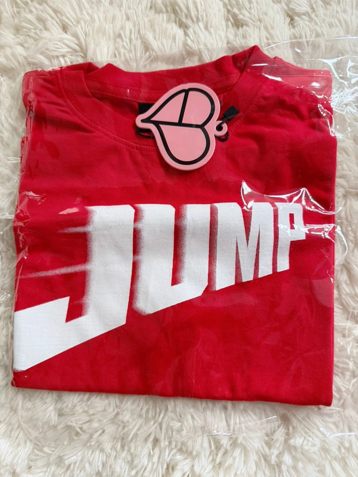 Blackpink Jump Red Slim Crop T-shirt