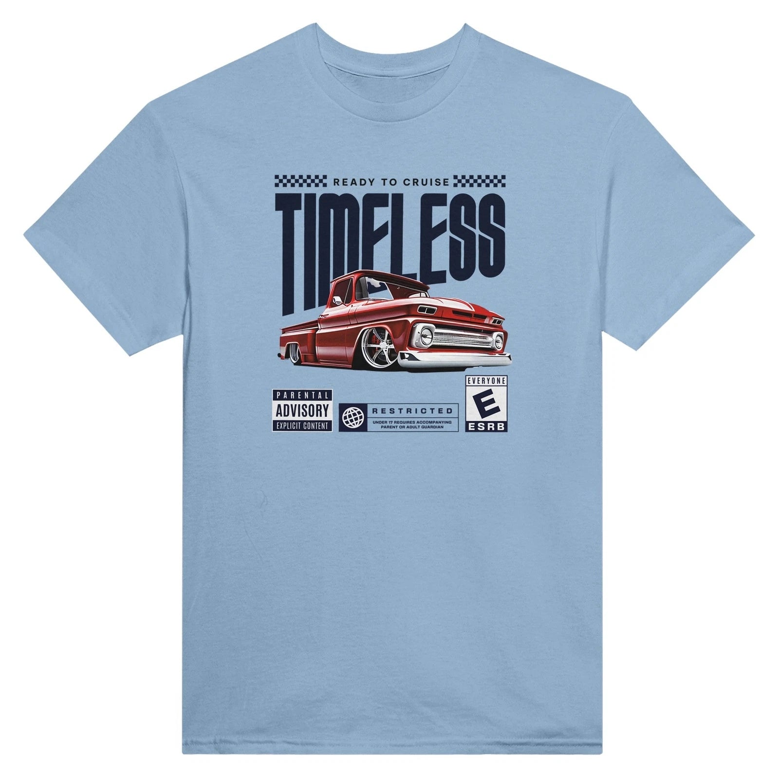 TIMELESS Heavyweight Chevy C10 Cotton Crewneck T-Shirt