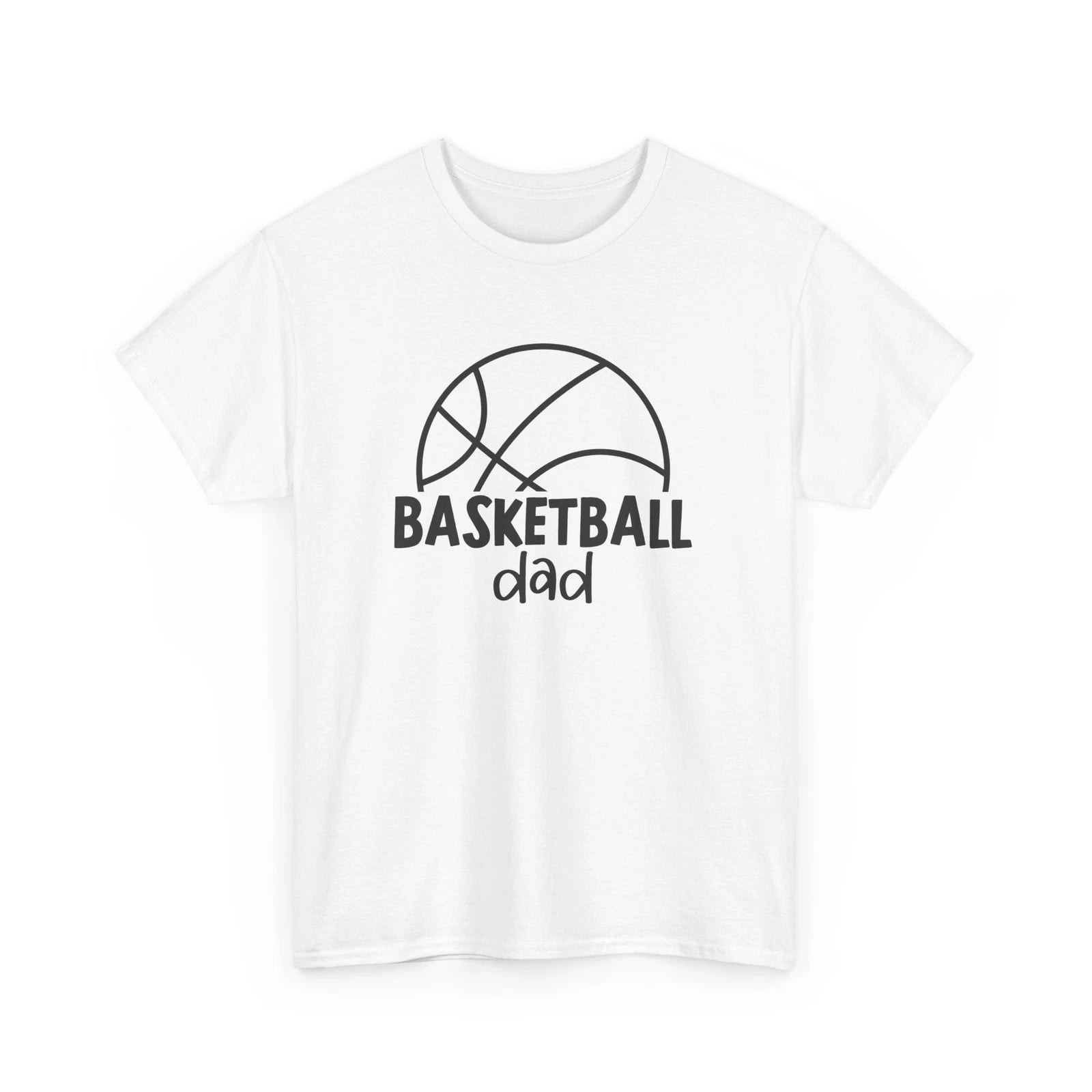 Basketball Dad Tee | Cool Athletic Shirt | Graphic Hoops Street Style