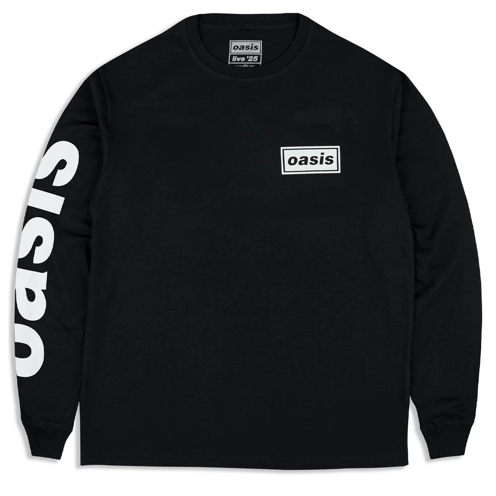 Oasis Live 25 Lockup Long Sleeve T Shirt
