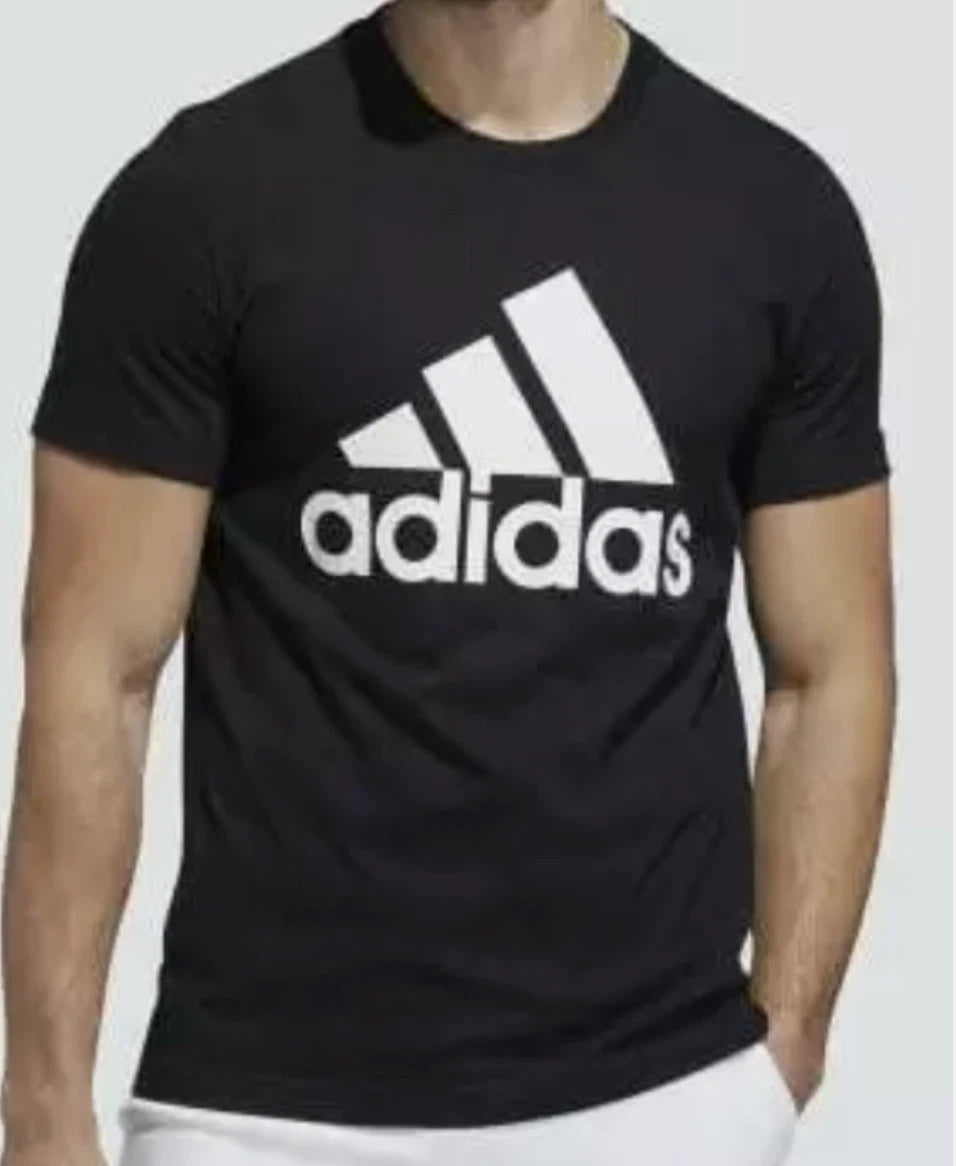 BRAND NEW Adidas Men's Basic BOS Tee 3 Stripes - LEGEND INK (Dark Navy) SIZE XL