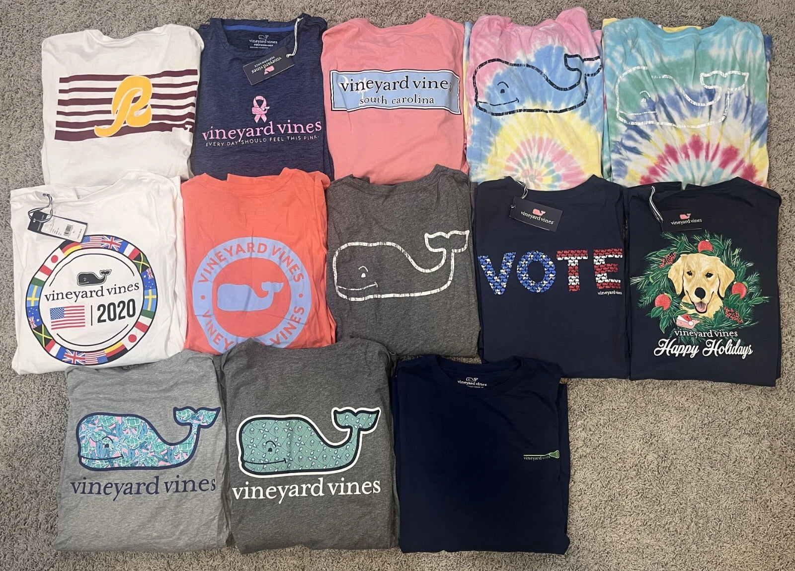 NWT / EUC Men's VINEYARD VINES Long Sleeve T-Shirt M, L, XL, XXL Take Your Pick!