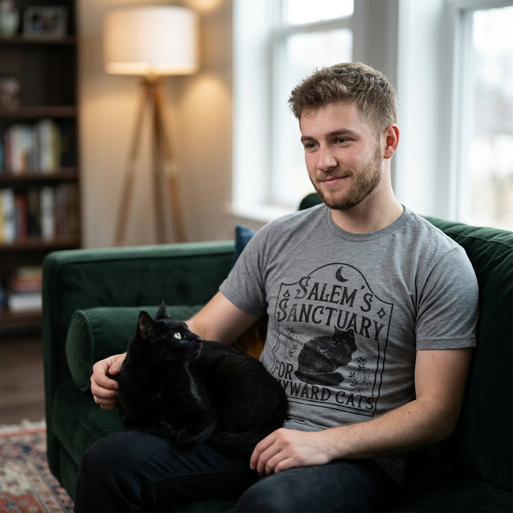 Salems Sanctuary For Wayward Cats Men's T Shirt