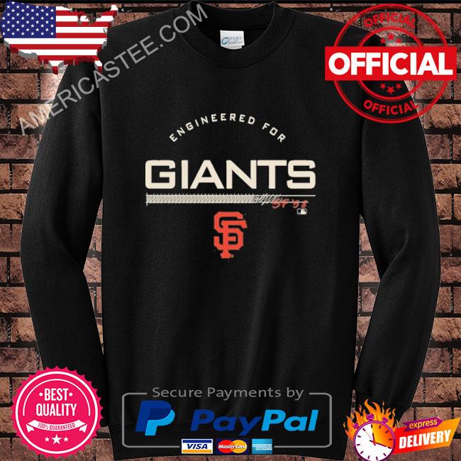 San francisco giants engineered performance 2023 shirt
