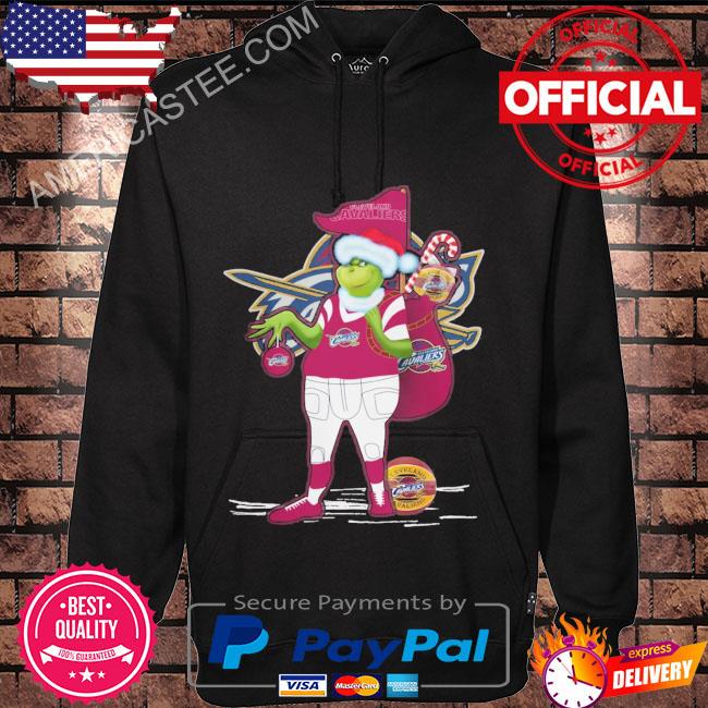 Santa grinch cleveland cavaliers gift Christmas 2023 sweater
