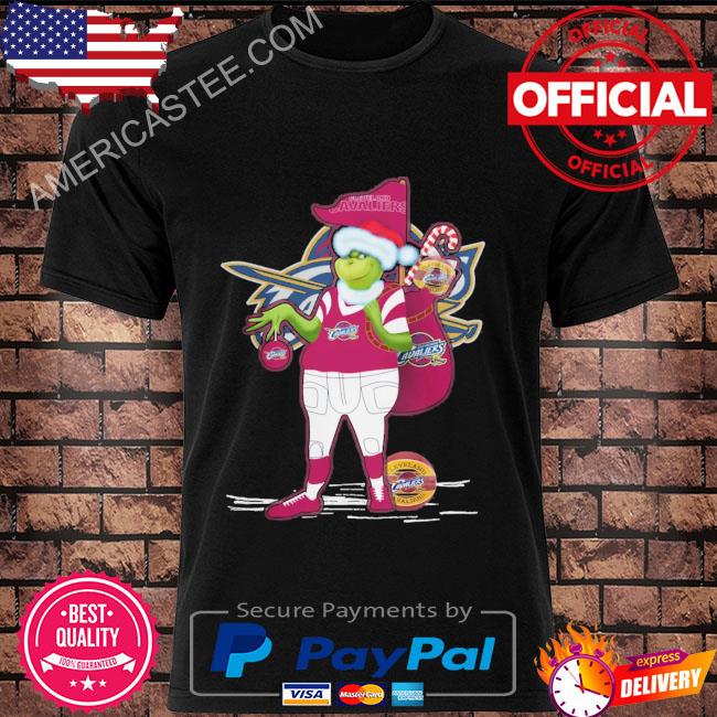 Santa grinch cleveland cavaliers gift Christmas 2023 sweater