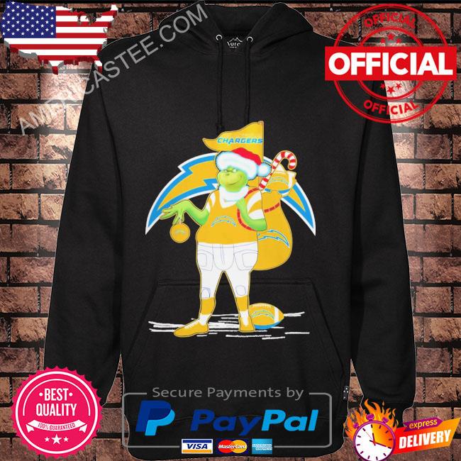 Santa grinch los angeles chargers gift Christmas 2023 sweater