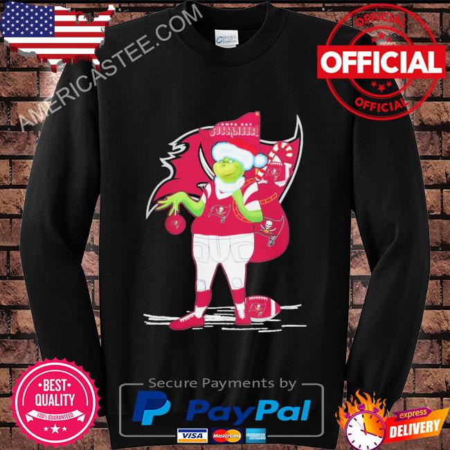 Santa grinch tampa bay buccaneers gift Christmas 2023 sweater