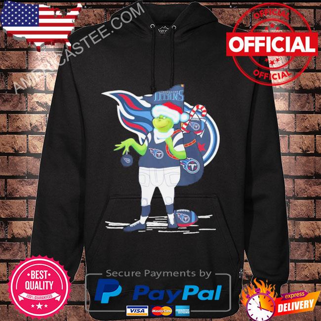 Santa grinch tennessee titans gift Christmas 2023 sweater