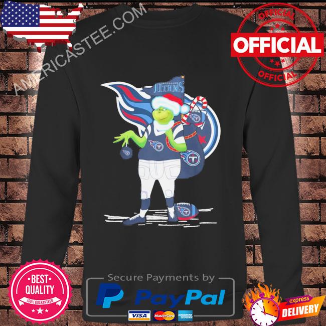 Santa grinch tennessee titans gift Christmas 2023 sweater