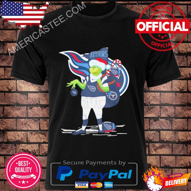 Santa grinch tennessee titans gift Christmas 2023 sweater