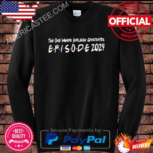 Senior Graduation Episode 2024 Custom Name T-Shirt
