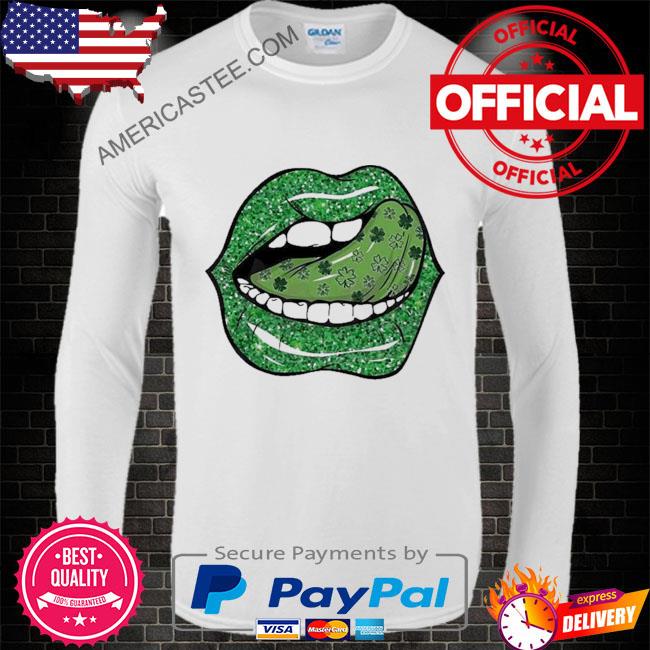 Shamrock Lips Png Happy St Patricks Day Shirt