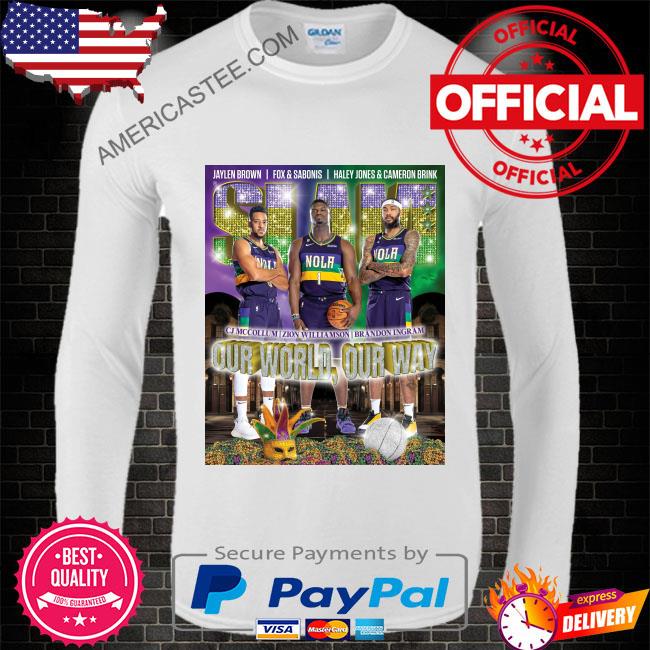 SLAM Zion Williamson Brandon Ingram CJ McCollum Shirt