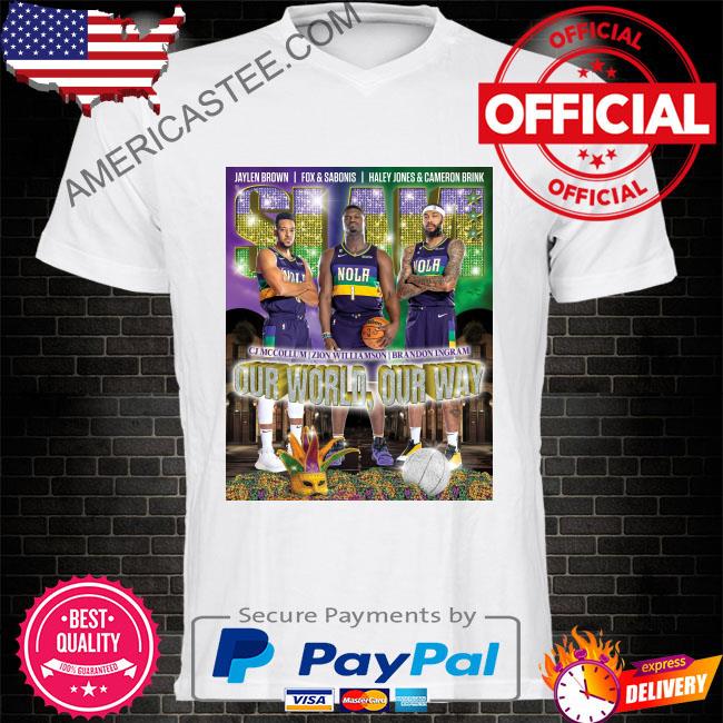 SLAM Zion Williamson Brandon Ingram CJ McCollum Shirt
