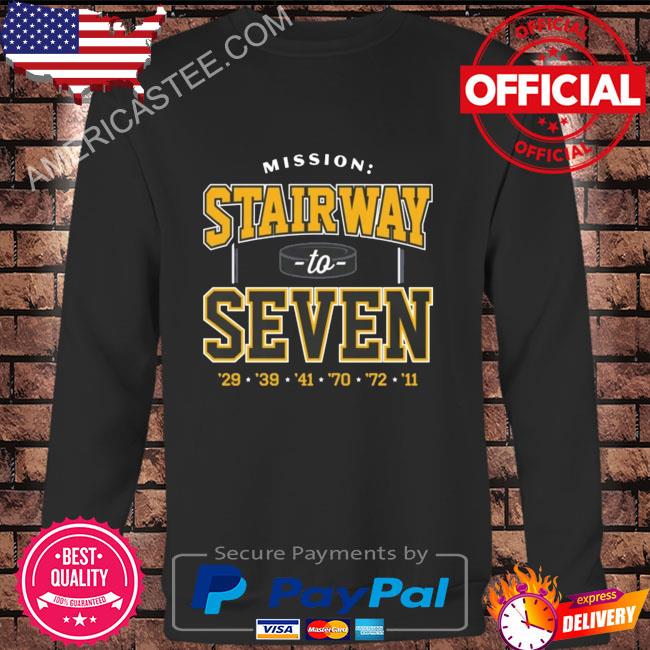 Smack store boston hockey stairway to seven shirt
