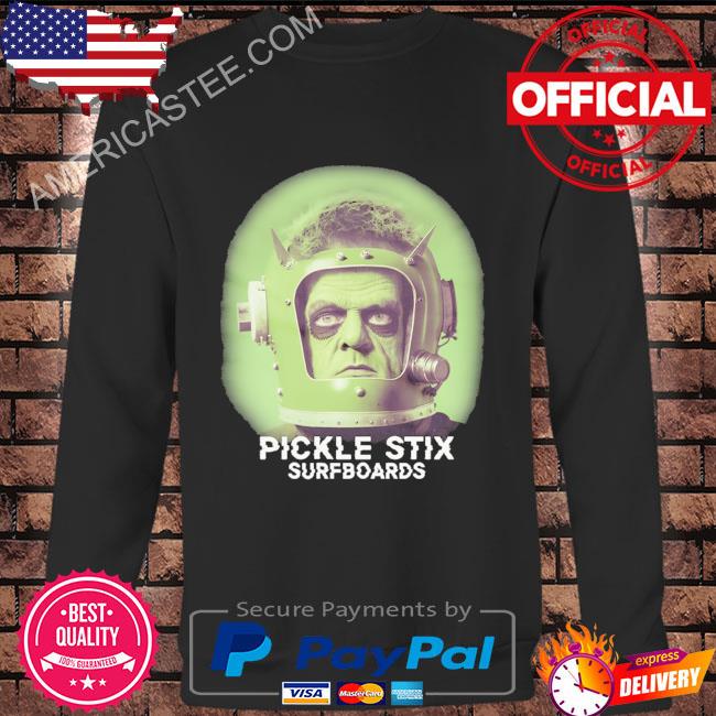 Smelly Nofx Pickle Stix Surfboards Spaceman Shirt