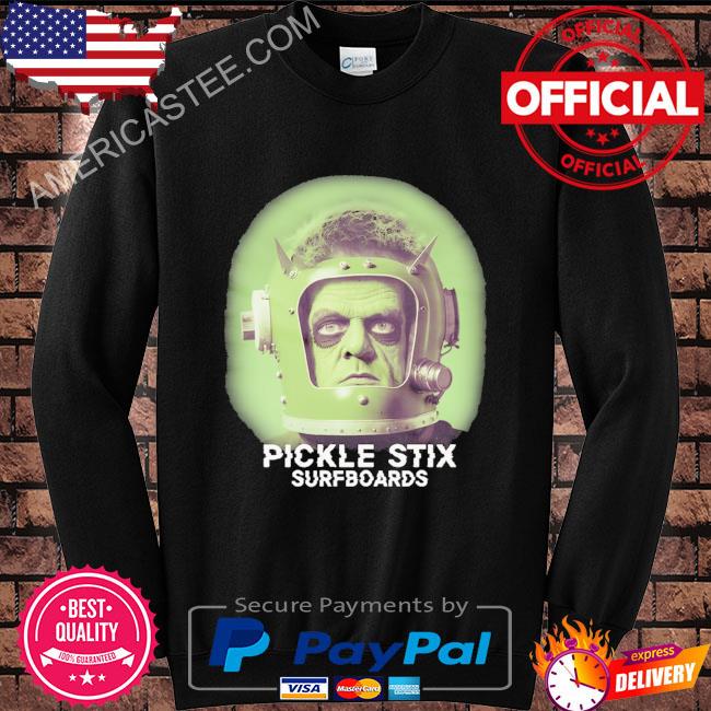 Smelly Nofx Pickle Stix Surfboards Spaceman Shirt