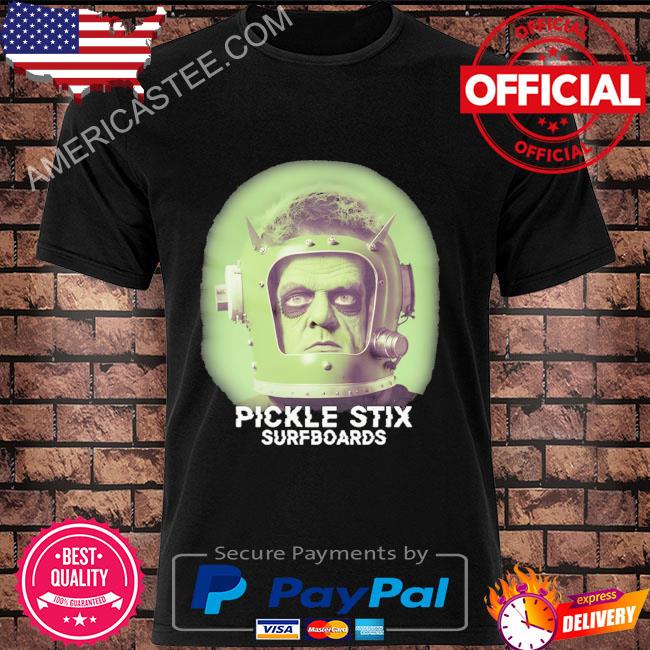 Smelly Nofx Pickle Stix Surfboards Spaceman Shirt