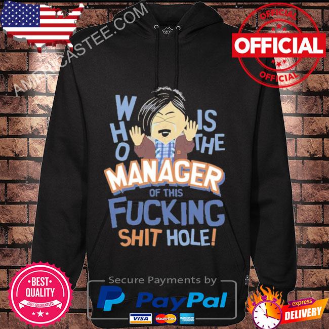 South park randy who is the manager shirt