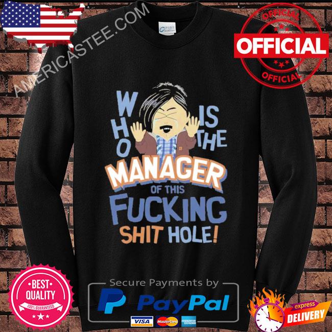 South park randy who is the manager shirt