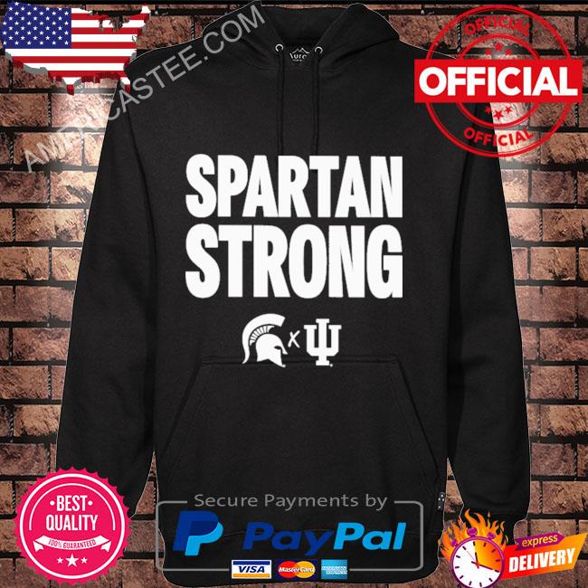 Spartan strong michigan state vs indiana basketball shirt