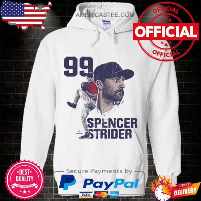 Spencer strider atlanta player number shirt