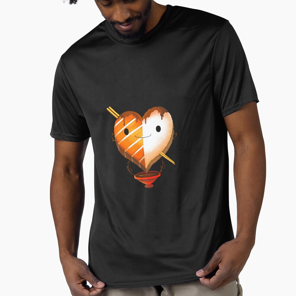 Sushi Valentine by VallinArt T-Shirts, Hoodie, Sweatshirt | BlankRebels.com (Image 1)