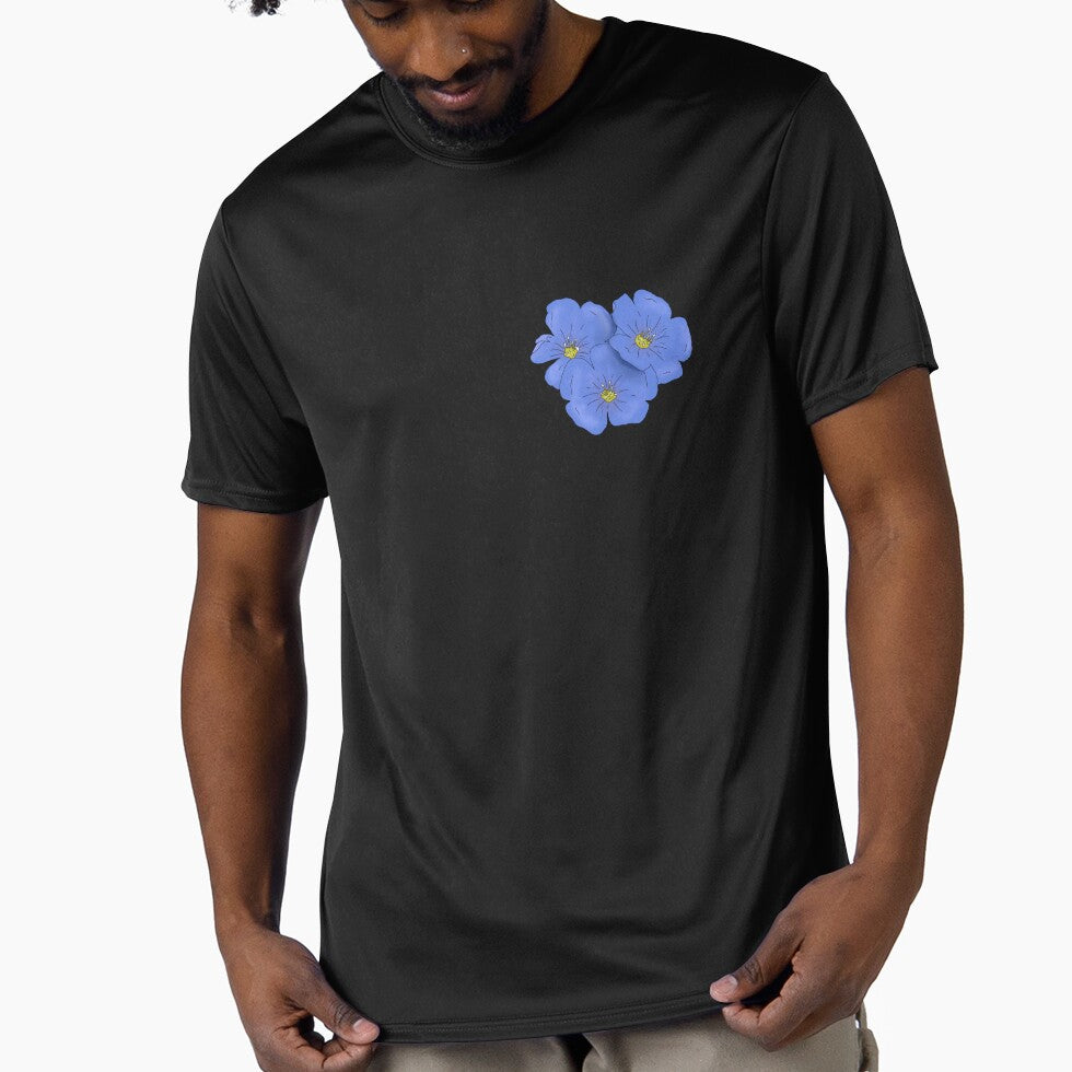 flax flower by designsbymacys T-Shirts, Hoodie, Sweatshirt | BlankRebels.com (Image 1)